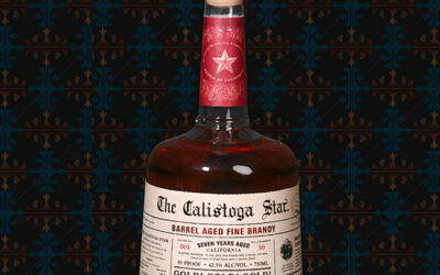 The Calistoga Star 7 Years Old California Brandy