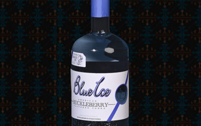 Blue Ice Huckleberry Flavored Vodka