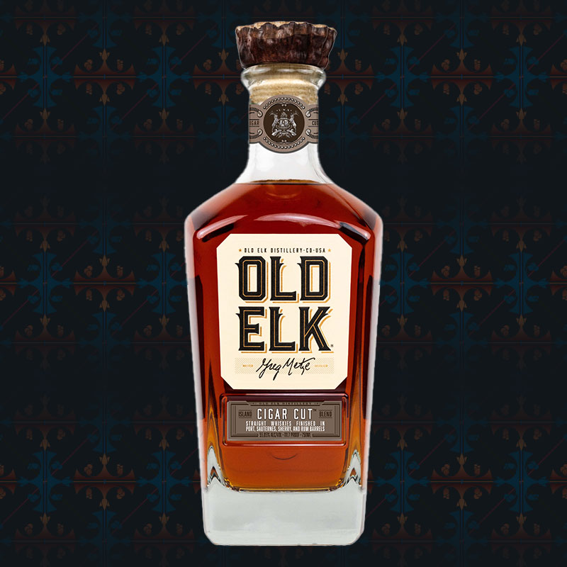 Old Elk Cigar Cut Island Blend 6 Years Old American Blended Whiskey