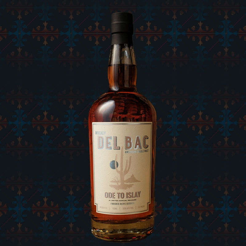 Whiskey Del Bac Ode to Islay Single Malt American Whiskey