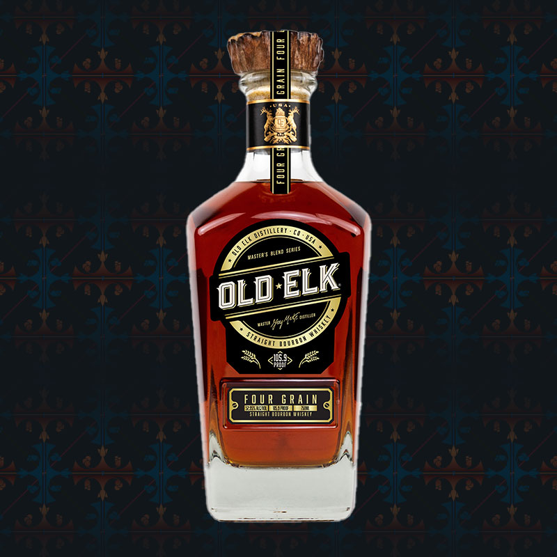 Old Elk Master's Blend Four Grain 6 Years Old Straight Bourbon Whiskey