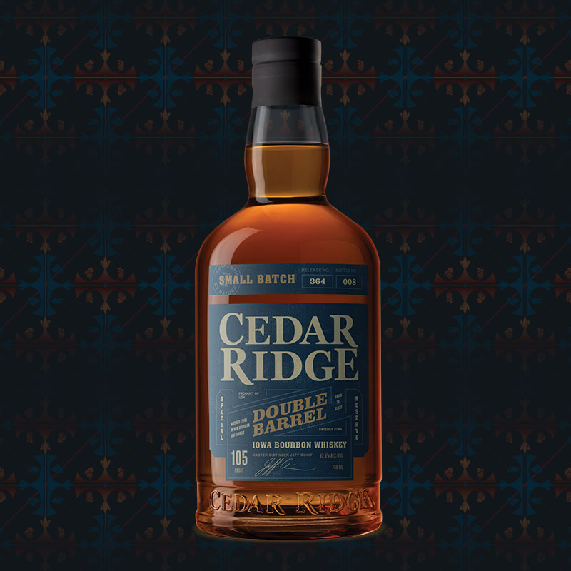 Cedar Ridge Double Barrel Bourbon Whiskey