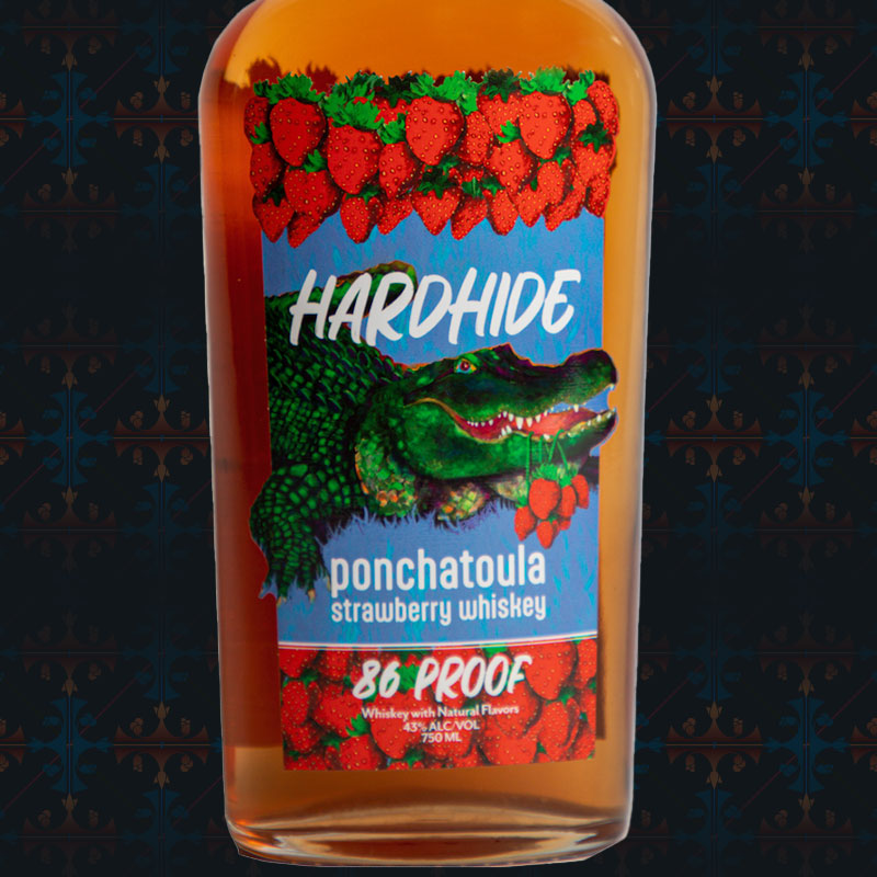 Hardhide Ponchatoula Strawberry Flavored Whiskey